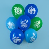 Шарики возд ДБ12 Техника Монстр-Трак пастель