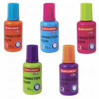 Корректирующая Жидкость 20мл Brauberg Микс