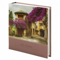Фотоальбом на 200фото 10*15 Брауберг Цветущая улица