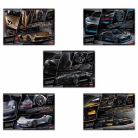 Альбом 40л скрепка SuperCarsWorld