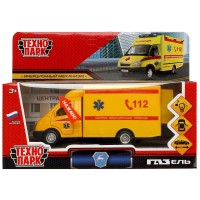 Машина мет.ТЕХНОПАРК ГАЗ 3302 газель 13см св,звук