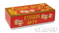 Лото Русское коробка красная