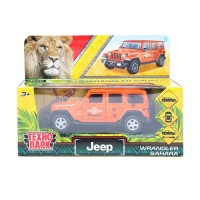 Машина мет.ТЕХНОПАРК JEEP WRANGLER Сафари 12см