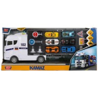 Машина пласт.ТЕХНОПАРК Камаз тягач полиц 47см +маш озв