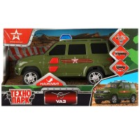 Машина пласт.ТЕХНОПАРК УАЗ Патриот Армия России 15,5см