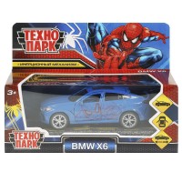 Машина мет.ТЕХНОПАРК BМW Х6 спайдемен 12см