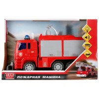 Машина пласт.ТЕХНОПАРК Пожарная машина 24см брызг водой 1335822