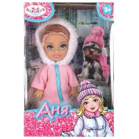 Кукла Карапуз 12 см Анечка с аксес W3/383433
