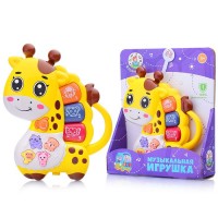 Игрушка Жираф маленький музыкал в короб 0065-3