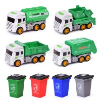 Машина пласт Мусоровоз с контейнером внх890