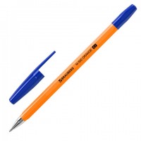 Ручка шар,Brauberg синяя ORANGE M-500 0,7мм
