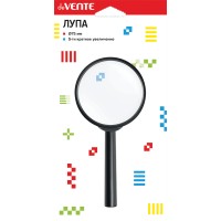 Лупа в пласт.держ. Д75мм  deVENTE 5х крат увел
