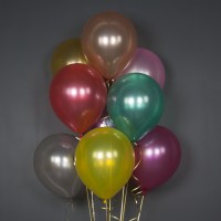 Шарики возд ДБ12 Ассорти Металлик