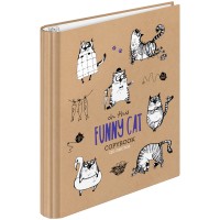 Т120Спейс На кольцах  А5 Спейс Рисунки Funny cats