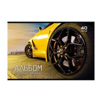 Альбом 40л скрепка Драйв ПЗБМ