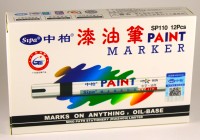 Маркер краска черный PAINT нитро-основа