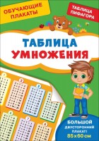 Росмен Обучающие плакаты Таблица умножения