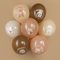 Шарики возд ДБ12 Нежные зверята пастель