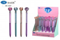 Ручка шар, детская авт DIAMOND кристал с поворот мех