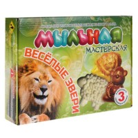 Набор д/изготовления мыла Веселые звери Мыльная мастерская