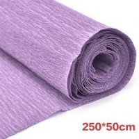 Бумага подел.КРЕП 50*250 70г\м Мазари Фиолетовая