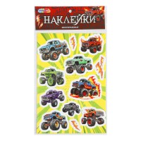 МультиАрт Наклейки 120*180 бумажные Биг футы многоразовые