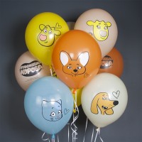 Шарики возд ДБ12 Оранжевая корова