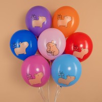 Шарики возд ДБ12 Капибары ассорти