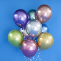 Шарики возд ДБ12 Ассорти Хром