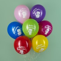 Шарики возд ДБ12 С ДР Мишки ассорти