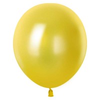 Шарики возд ДБ12 Желтый металлик