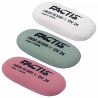 Ластик Factis д\каранд.мягк.овальная.OV24