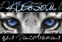 Альбом 40л скрепка Взгляд Твин лак ПЗБМ