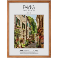 Фоторамка 30*40 дерево сосна №1 мокко