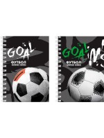 Зап.книжка  А6.80л.ФУТБОЛЬНАЯ ТЕМА на гребне Проф