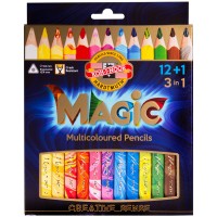Каранд. цветной МНОГОЦВЕТНЫЙ MAGIC цена за 1 шт мин 12шт